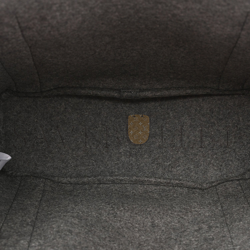 HERMES FELT SAC DE PANSAGE GROOM BAG ACIER (38*32*17cm) 